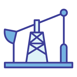 piattaforma petrolifera icona