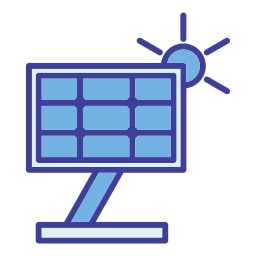 energia solare icona