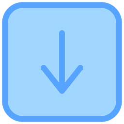 Down arrow icon