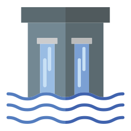 Hydro power icon