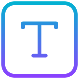 text icon