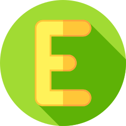 Letter e icon