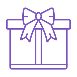 Gift box icon