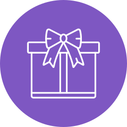 Gift box icon