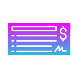 Cheque icon