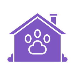 Pet house icon