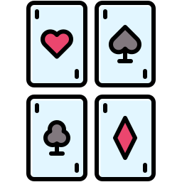 Poker cards icon