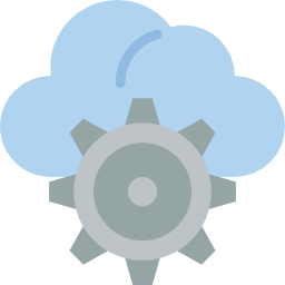 Cloud computing icon