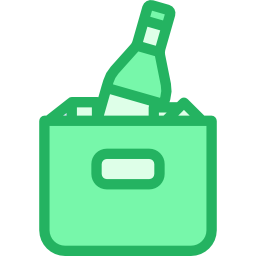 Ice bucket icon