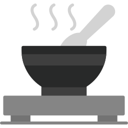 Hot soup icon