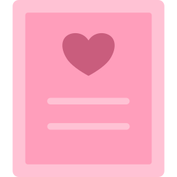 Greeting card icon