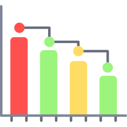 staafdiagram icoon