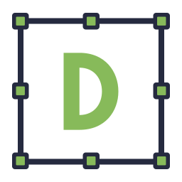 Letter D icon