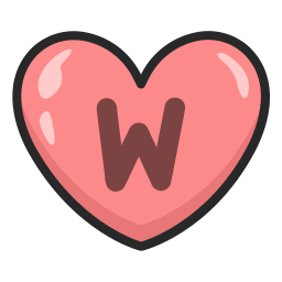 Letter w icon