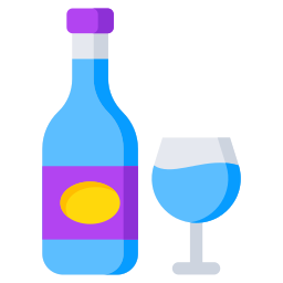 Wine bottle icon