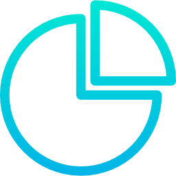 diagramme circulaire Icône
