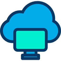 Cloud computing icon