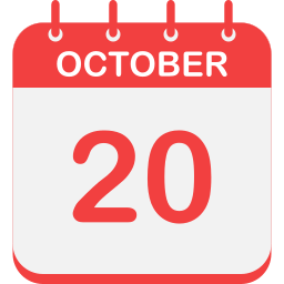 20 oktober icoon