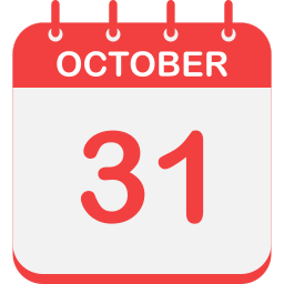 31 oktober icoon