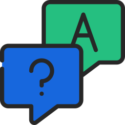 Question and answer icon