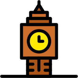 Clock tower icon