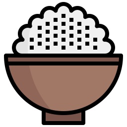 Rice bowl icon