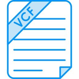 fichier vcf Icône