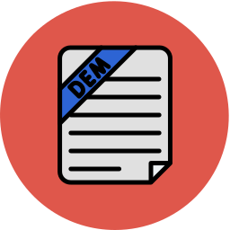 dem-datei icon