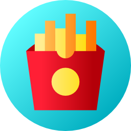 French fries icon