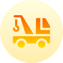 Crane truck icon