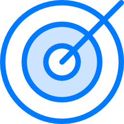 Shooting target icon