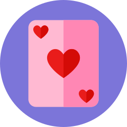 Heart card icon