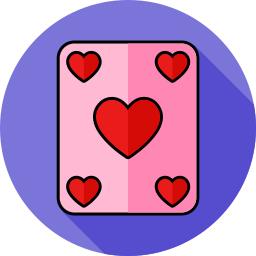 Heart card icon