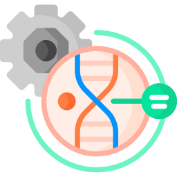 innovazione genetica icona