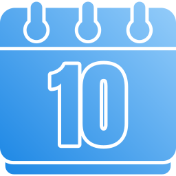 Number 10 icon