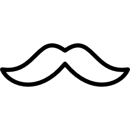 bigode Ícone