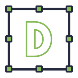 Letter D icon