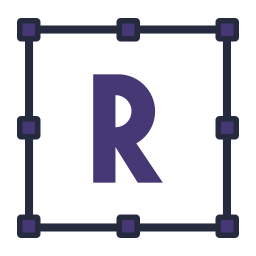 Letter r icon