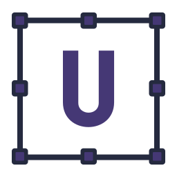 Letter u icon