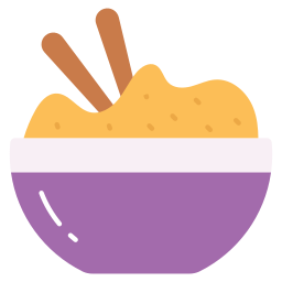 Rice bowl icon