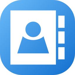 Phone book icon