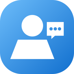 Speech bubble icon