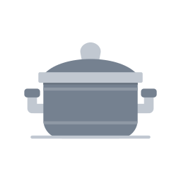 Cooking pot icon