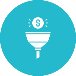 Sales funnel icon