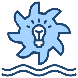 Hydro power icon