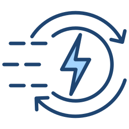 kinetische energie icon