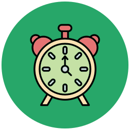 Alarm clock icon