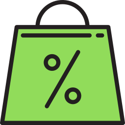 Shopping bag icon