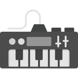 elektrisches klavier icon