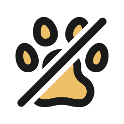 No pets allowed icon